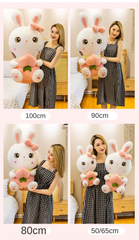 Conejito de peluche Peach