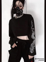 Dragon Embroidery Sweatshirt