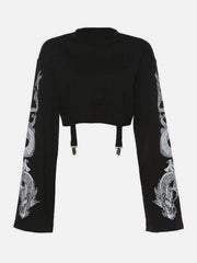 Dragon Embroidery Sweatshirt