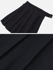 Chain Decoration Irregular Skirt