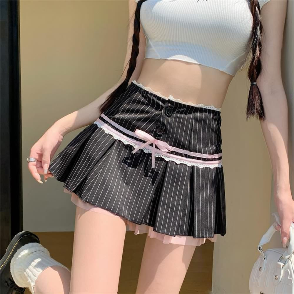 Pastel Goth Micro Mini Skirt