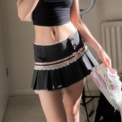 Pastel Goth Micro Mini Skirt