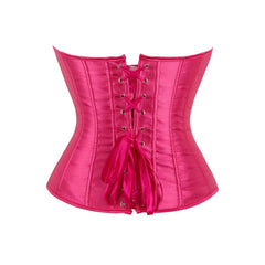 Pink Strawberry Gothic Hourglass Overbust Corset