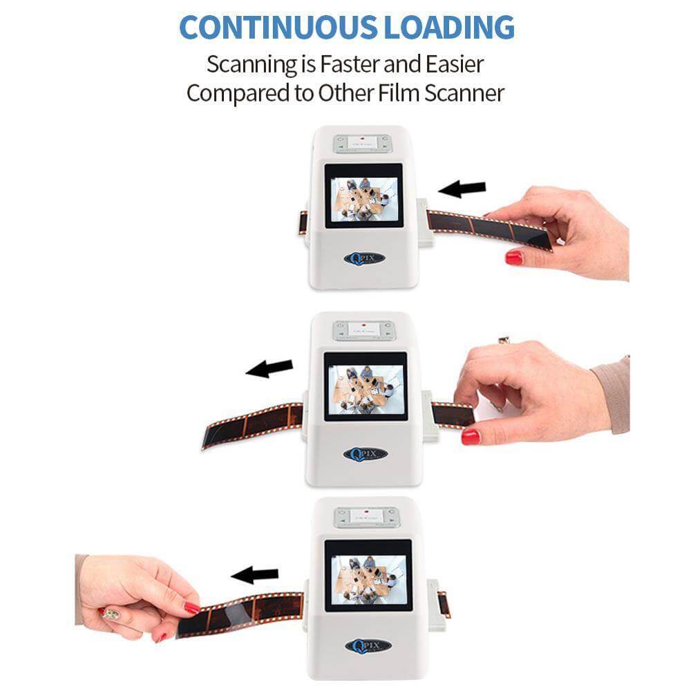 Portable Smart Digital Film Slide Scanner