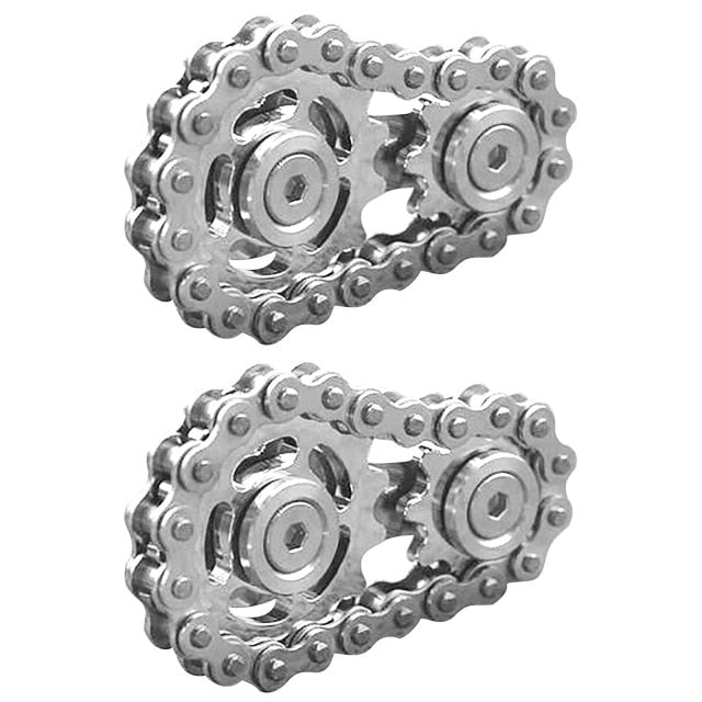 Chains Flywheel Fidget Spinner