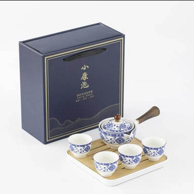 Unique Ceramic Moving Teapot Filter Set