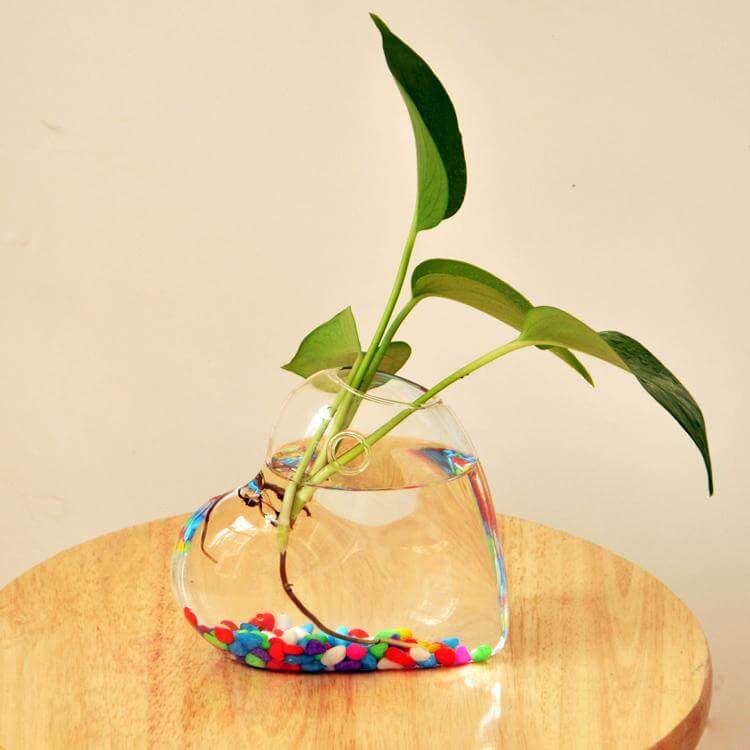 Heart Shaped Flower Vase