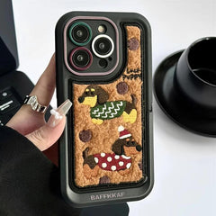 Puppy Plush - Cute Phone Case NCPC For iPhone 15, 14, 13, 11, 12 Pro Max, and 15 Plus