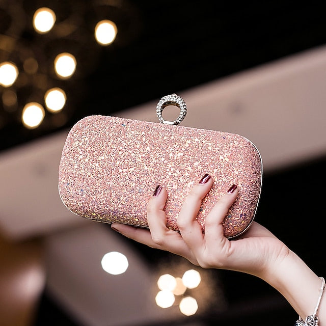 Clutch Bags Wristlet PU  Evening Leather Bag