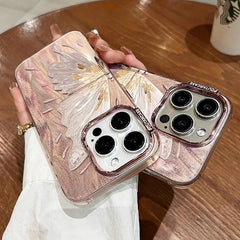 SCCPC219 Cute Phone Case For iPhone 11, 12, 13, 14, and 15 series - Glitter Shinny Butterfly