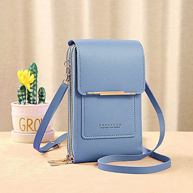 Coin Mobile Phone Purse Wallet  Crossbody Bag