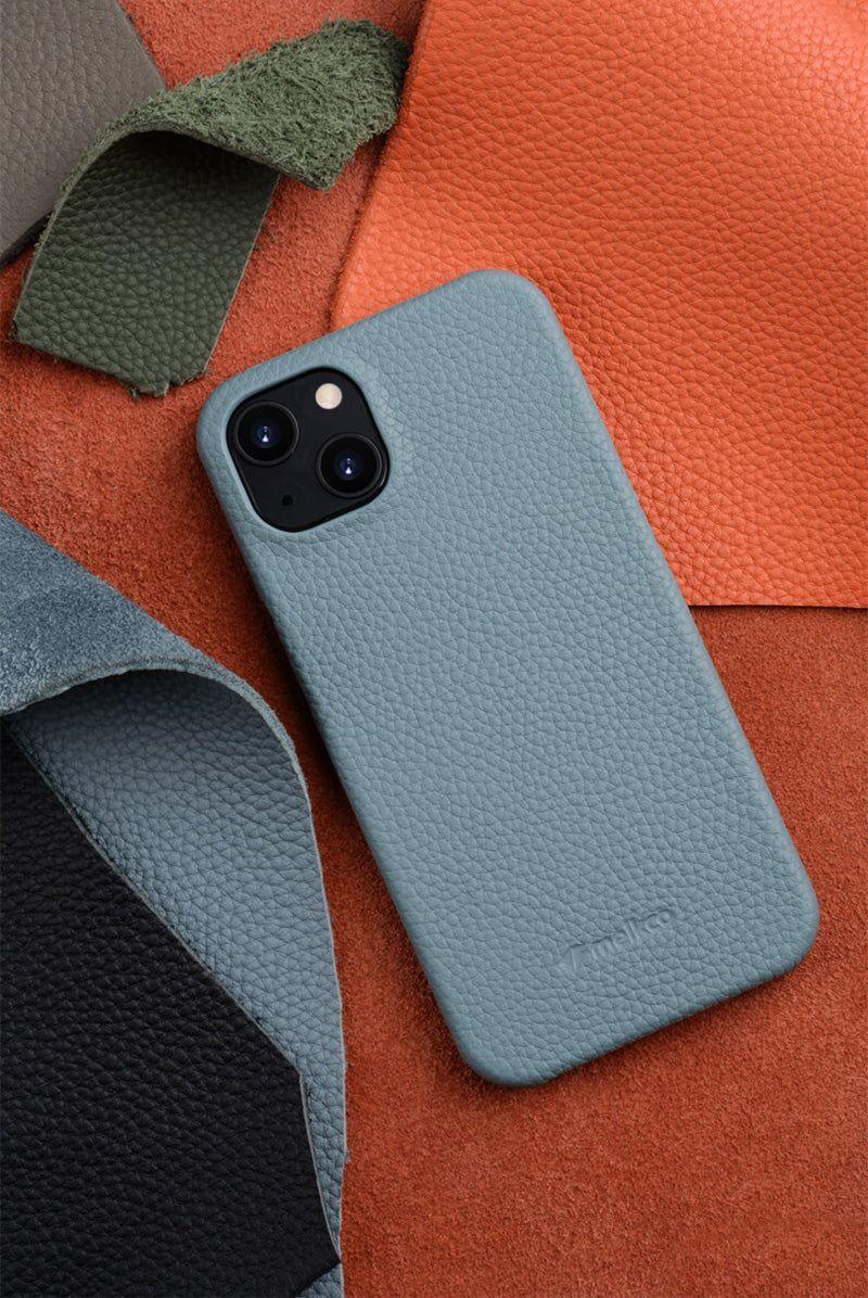 Solid Premium Genuine Leather Cute Phone Cases for iPhone 13 Pro Max 12 mini 11