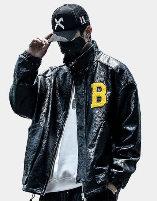 Techwear Leather Jacket