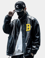 Techwear Leather Jacket