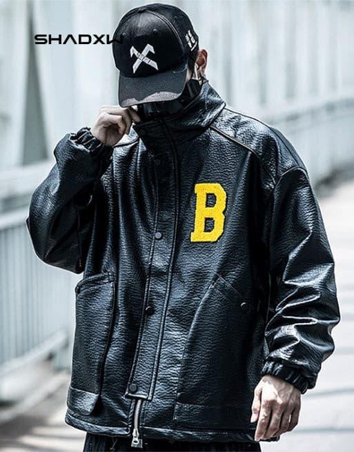 Techwear Leather Jacket