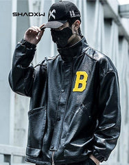 Techwear Leather Jacket