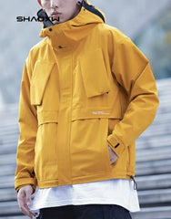 Techwear Yellow Jacket