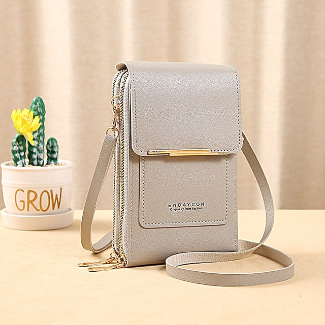 Coin Mobile Phone Purse Wallet  Crossbody Bag