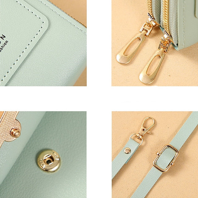 Coin Mobile Phone Purse Wallet  Crossbody Bag