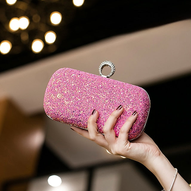 Clutch Bags Wristlet PU  Evening Leather Bag