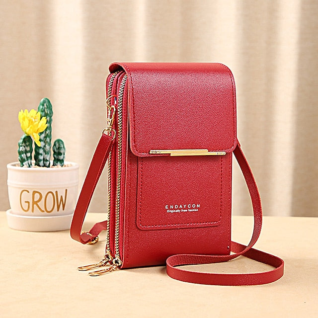 Coin Mobile Phone Purse Wallet  Crossbody Bag