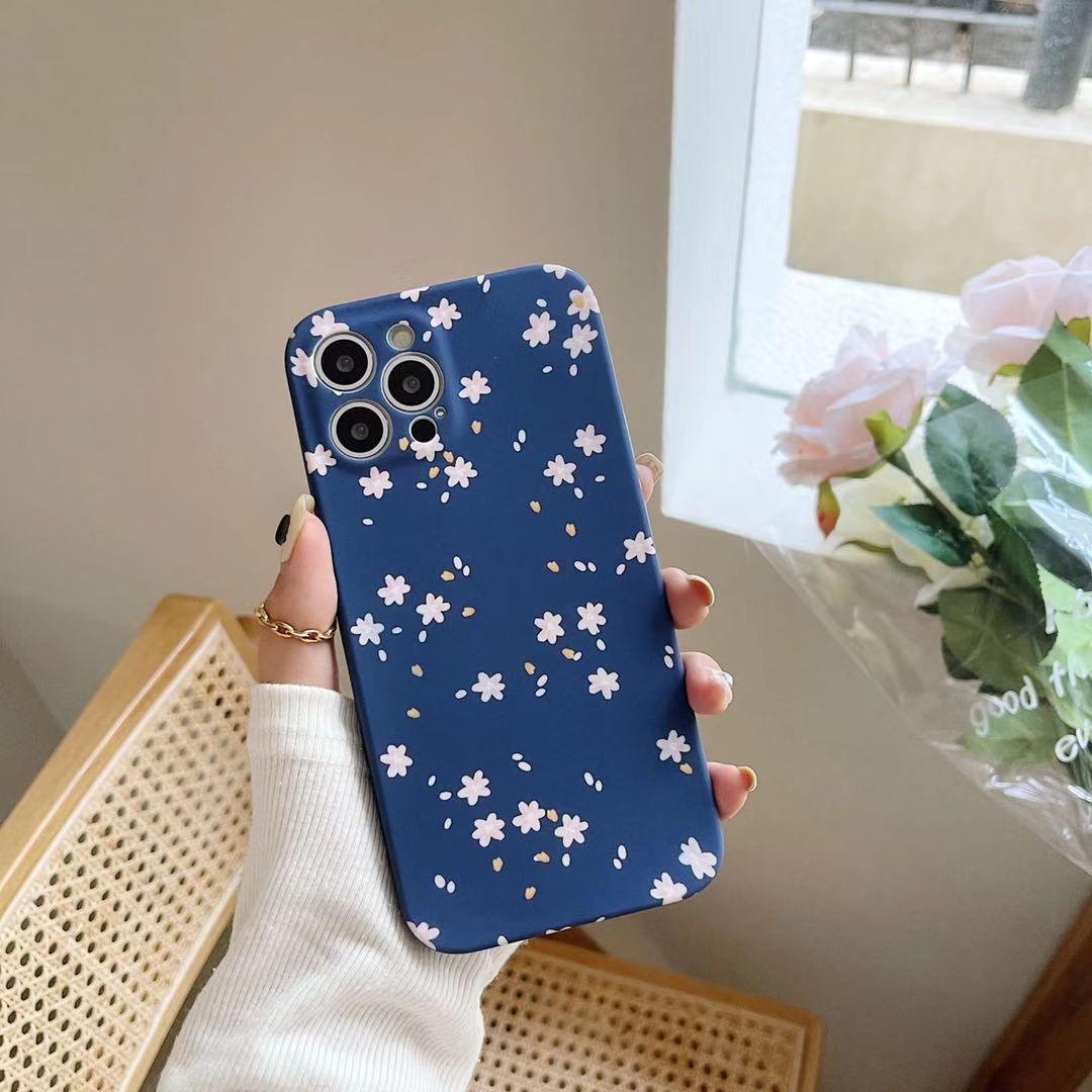 Vintage Daisy Flowers Cute Phone Cases For iPhone 11 Pro 13 12 Pro Max XR X XS Max 7 8 Plus 12 Mini SE 2020