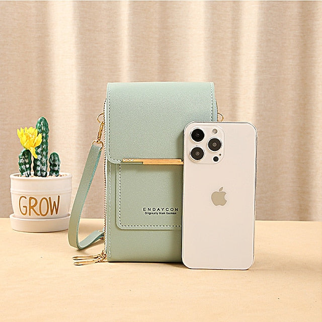 Coin Mobile Phone Purse Wallet  Crossbody Bag