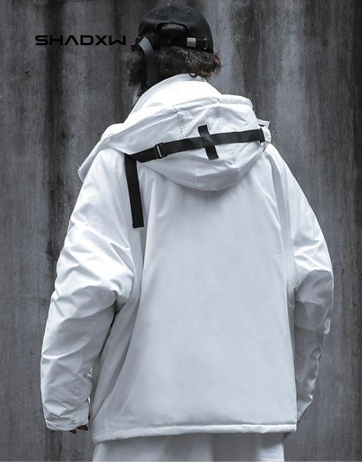 White Techwear Jacket