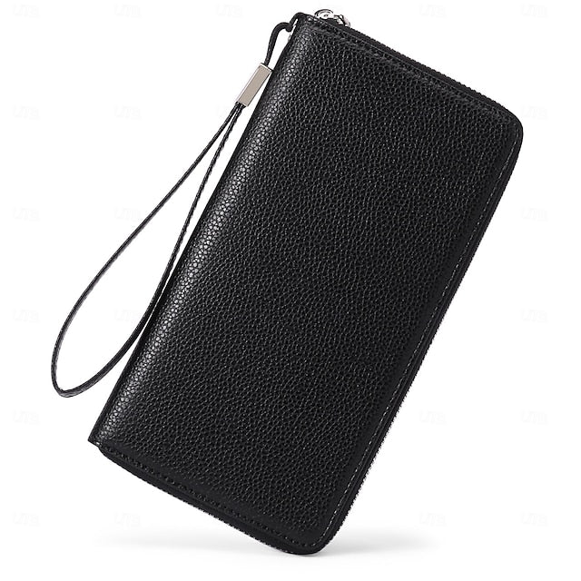 Leather Bag Outdoor Mobile Wallet Daily  Phone PU
