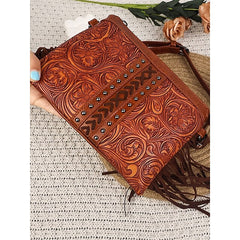 Shoulder  Leather Crossbody Bag Wristlet PU Bags