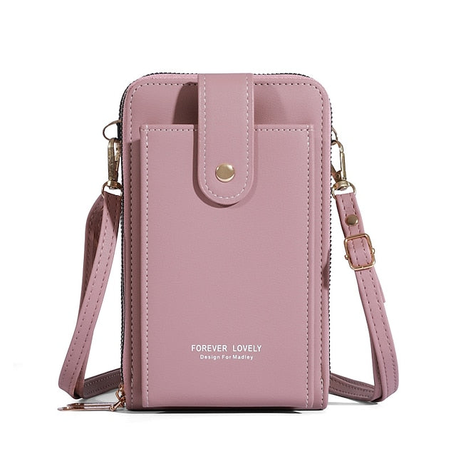 PU Shoulder Crossbody Phone Mobile