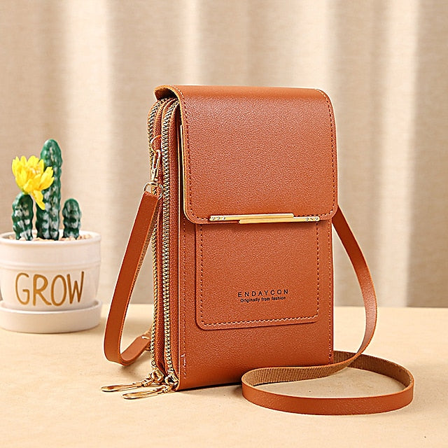 Coin Mobile Phone Purse Wallet  Crossbody Bag