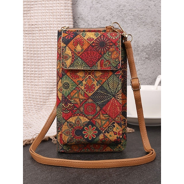 Vintage Adjustable Phone Crossbody Boho with Bag